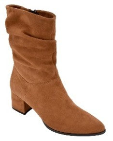 Botte en suède de qualité pour femme - Brun