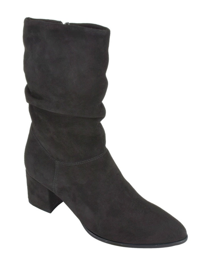 Botte en suède de qualité pour femme - Noir